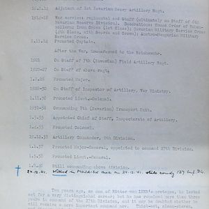 A-B Who's Who of senior German Army officers (Birley's Bible)