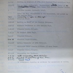 A-B Who's Who of senior German Army officers (Birley's Bible)