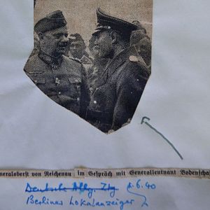 A-B Who's Who of senior German Army officers (Birley's Bible)