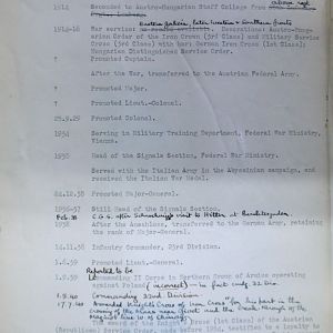 A-B Who's Who of senior German Army officers (Birley's Bible)