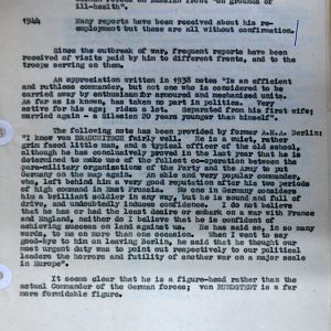 A-B Who's Who of senior German Army officers (Birley's Bible)