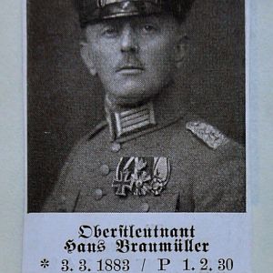 A-B Who's Who of senior German Army officers (Birley's Bible)