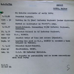 A-B Who's Who of senior German Army officers (Birley's Bible)