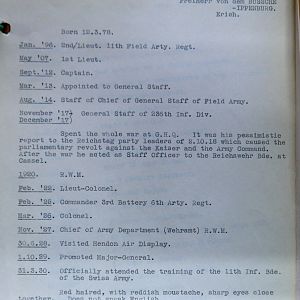 A-B Who's Who of senior German Army officers (Birley's Bible)