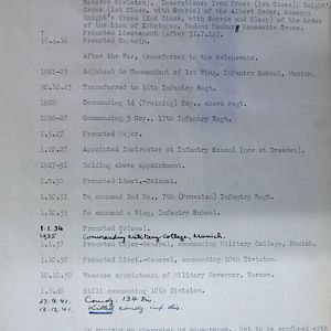 C-E Who's Who of senior German Army officers (Birley's Bible)