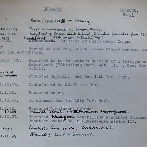 C-E Who's Who of senior German Army officers (Birley's Bible)