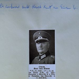 C-E Who's Who of senior German Army officers (Birley's Bible)