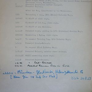 (T-Z) Who's Who of senior German Army officers (Birley's Bible)