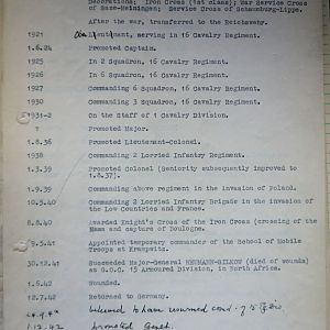 (T-Z) Who's Who of senior German Army officers (Birley's Bible)