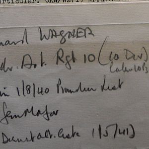 (T-Z) Who's Who of senior German Army officers (Birley's Bible)