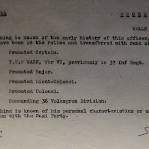 (T-Z) Who's Who of senior German Army officers (Birley's Bible)