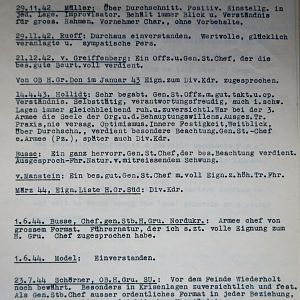 (T-Z) Who's Who of senior German Army officers (Birley's Bible)