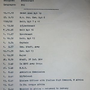 (T-Z) Who's Who of senior German Army officers (Birley's Bible)