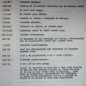 (T-Z) Who's Who of senior German Army officers (Birley's Bible)