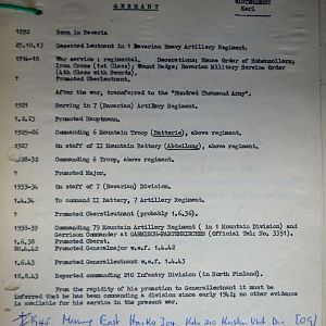 (T-Z) Who's Who of senior German Army officers (Birley's Bible)