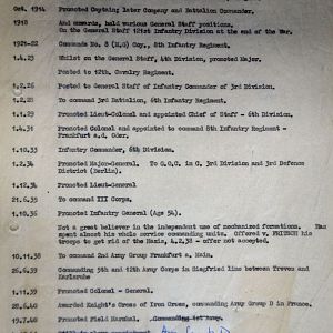 (T-Z) Who's Who of senior German Army officers (Birley's Bible)