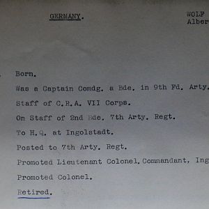 (T-Z) Who's Who of senior German Army officers (Birley's Bible)