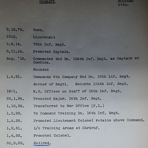 (T-Z) Who's Who of senior German Army officers (Birley's Bible)