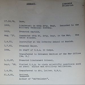 (T-Z) Who's Who of senior German Army officers (Birley's Bible)