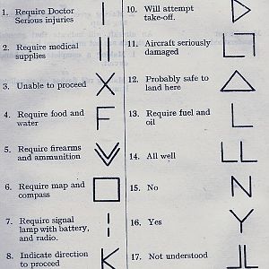 Ground To Air Emergency Code [2].