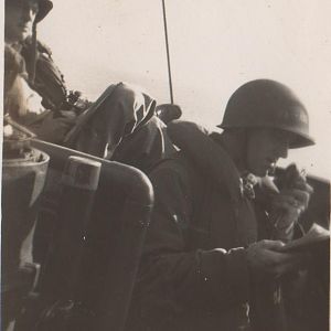 Lieutenant Commander Lisle and Lieutenant Gratton