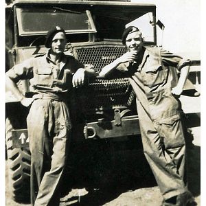 Dad On Right, 146th RAC India 1944