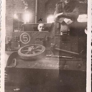 Dad In A Universal Carrier