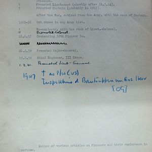 (S) Who's Who of senior German Army officers (Birley's Bible)