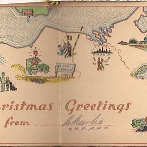 Welsh Insignia xmas card