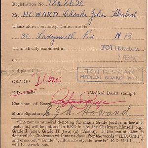 grade card