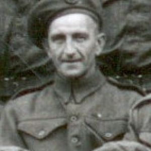 84 Fd Coy RE - Spr Edward Albert Dyos (close-up)