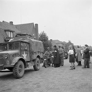 Irish Guards Group, Guards Armoured Division, Aalst, 18 Sept 44