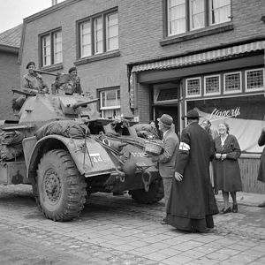 Irish Guards Group, Guards Armoured Division, Aalst, 18 Sept 44