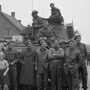 Irish Guards Group, Guards Armoured Division, Aalst, 18 Sept 44