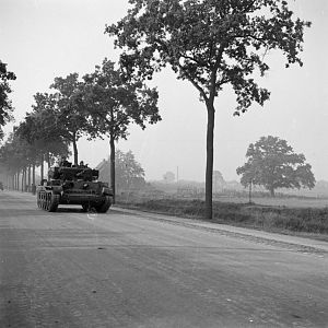 Irish Guards Group, Guards Armoured Division, Aalst, 18 Sept 44