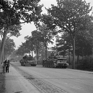 Irish Guards Group, Guards Armoured Division, Aalst, 18 Sept 44