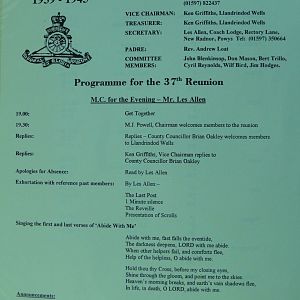 3. 332nd (Radnor) Battery, 37th Reunion Prog