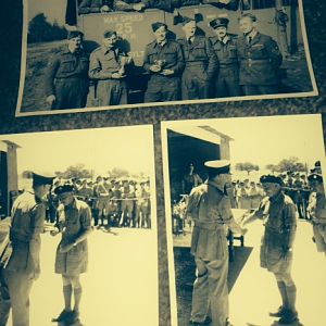 Shooting Team & Grandfather receiving award