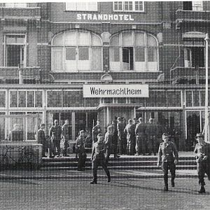Wehrmacht Hotel, Flushing before Liberation. 1944