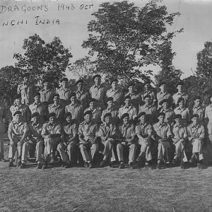 25th Dragoons Ranchi, India. October 1943