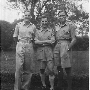 Lt.Eric Miles,25th Dragoons with Henry and Charles RAC depot, Poona 1943