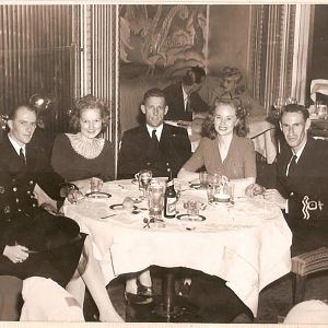 14SEP1944 Persian Room @ Hotel Sir Francis DRAKE San Francisco