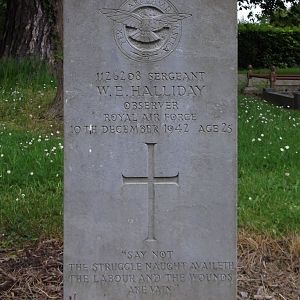 HALLIDAY William Erick