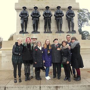 Family At Horseguards 16 11 14 DSCN2628