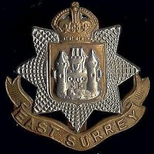 East Surrey Cap Badge