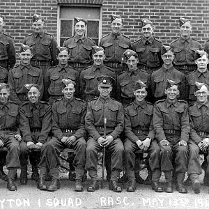 RASC Clayton 1 Squad  May 13th 1941