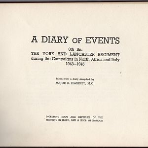 6th Y&L   Diary Of Events 1943 45   002