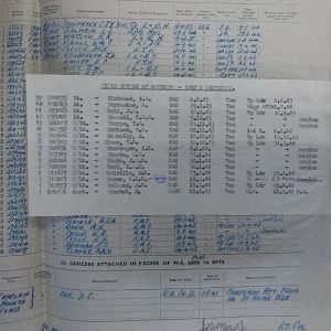 041 May 44 Field Return, Officers