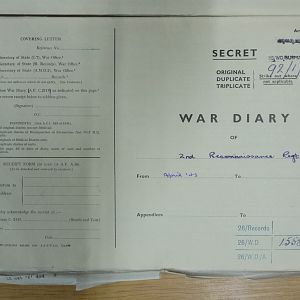 2 Recce Regt War Diary  April 1943