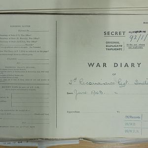 2 Recce Regt War Diary  June 1943